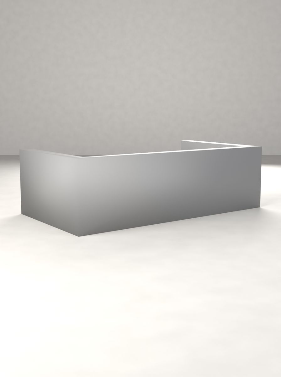 U Klips (60 mm İç Aralık, 20 mm Genişlik, 4 mm Kalınlık) görsel 2
