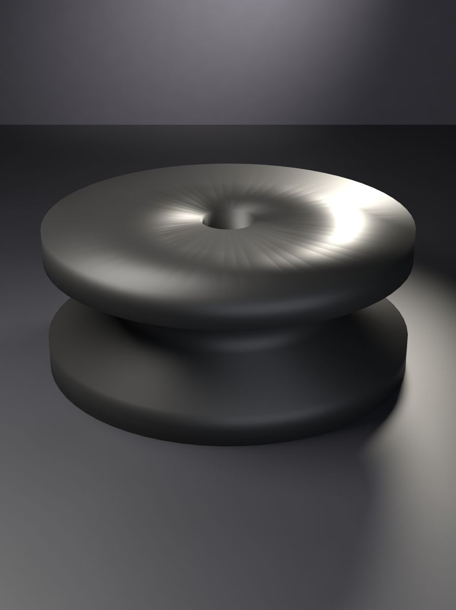 V Kasnak (40 mm Çap, 9 mm Kanal Genişliği, 6 mm Mil Deliği)