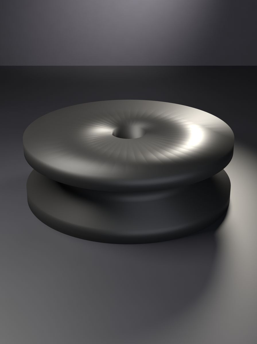 V Kasnak (95 mm Çap, 17 mm Kanal Genişliği, 16 mm Mil Deliği)