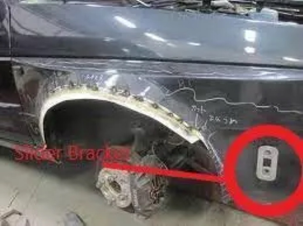 Volkswagen Golf 1 Ön Tampon Kaydırma Braketi görsel 4