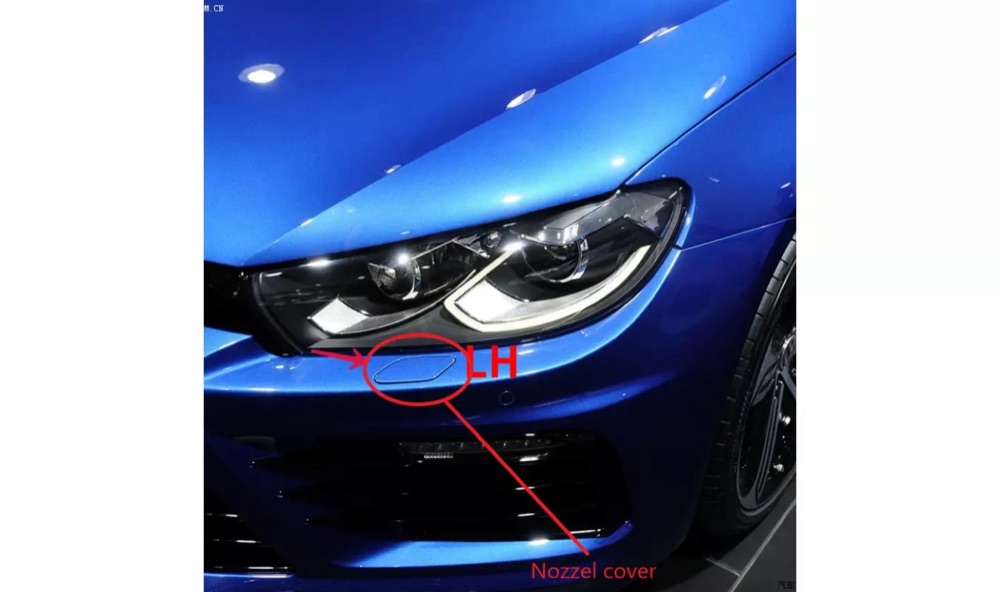 Volkswagen Scirocco GTS Ön Tampon Çeki Demiri Kapağı — Model 1