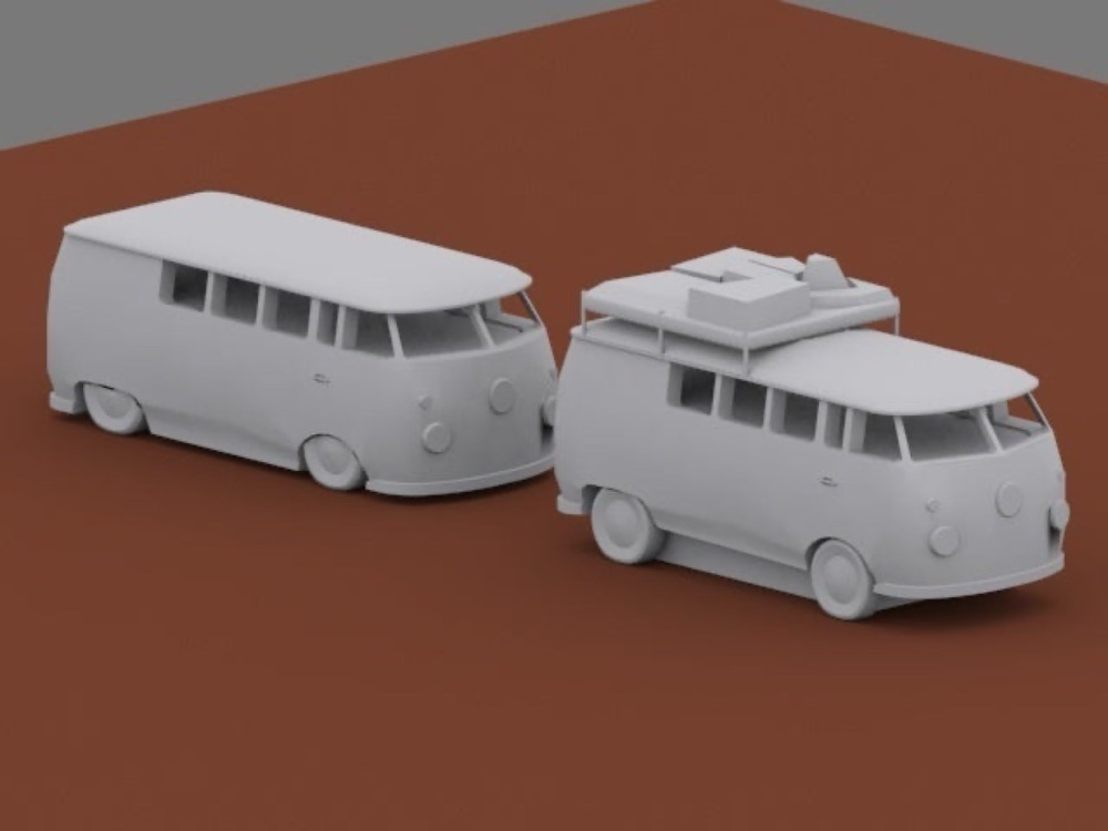 Volkswagen T1 Bus Modüler Kutu ve Aksesuar Seti görsel 3