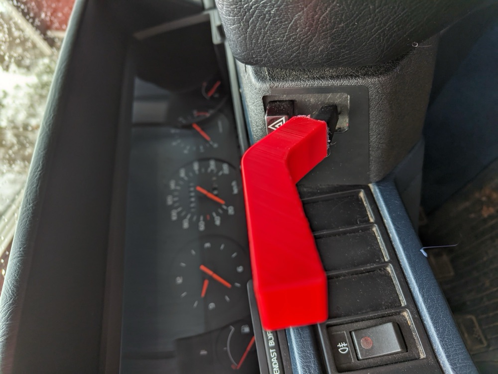 Volvo 740 Sinyal Kolu Uzatıcı Aparat