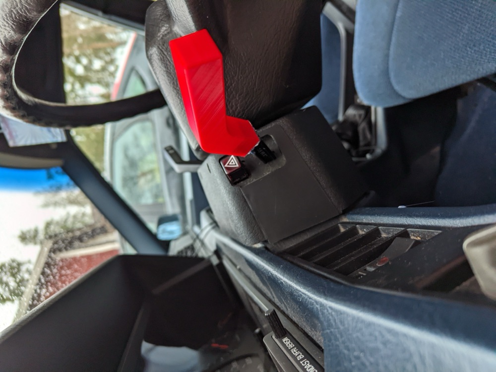 Volvo 740 Sinyal Kolu Uzatıcı Aparat görsel 2
