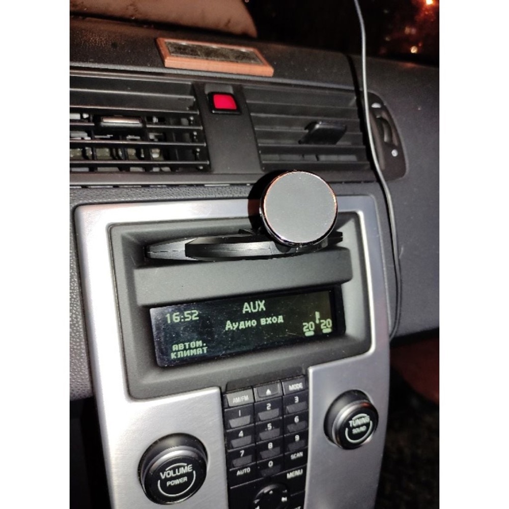 Volvo C30 S40 V50 C70 CD Yuvası Telefon Tutucu Adaptörü görsel 2