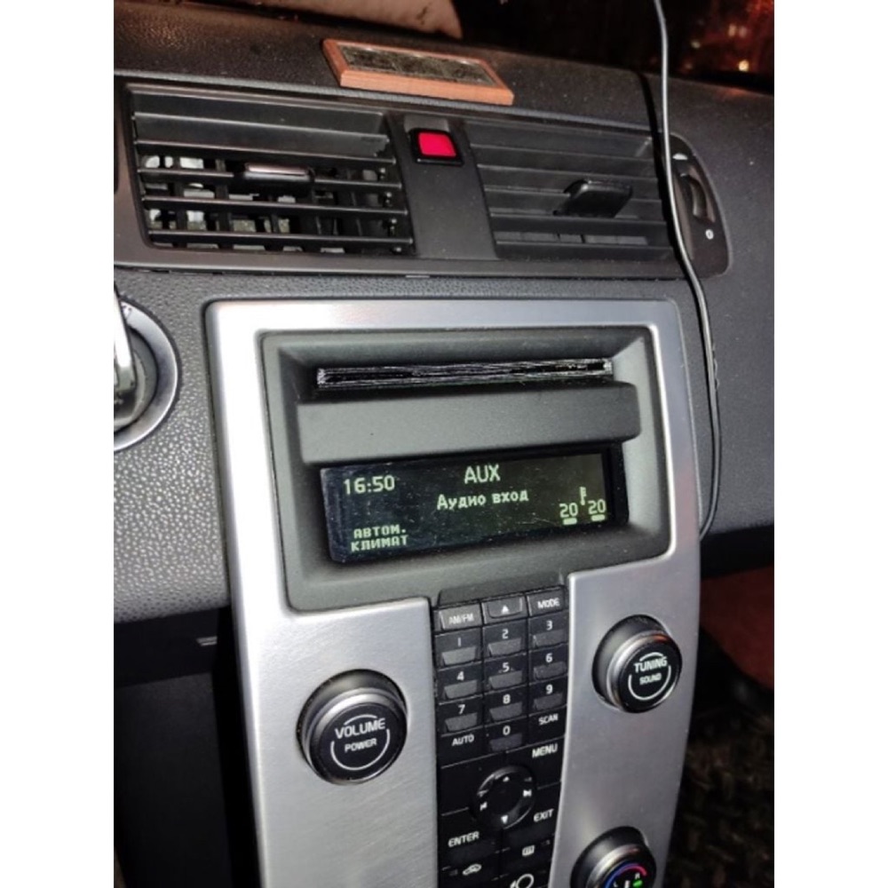 Volvo C30 S40 V50 C70 CD Yuvası Telefon Tutucu Adaptörü görsel 3