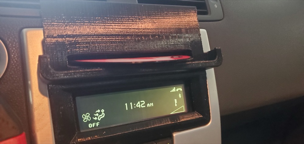 Volvo C30 / S40 / V50 CD Girişli Telefon Tutucu