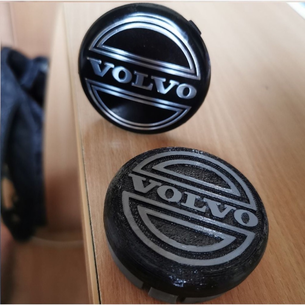 Volvo Jant Göbeği Kapağı 62mm görsel 2