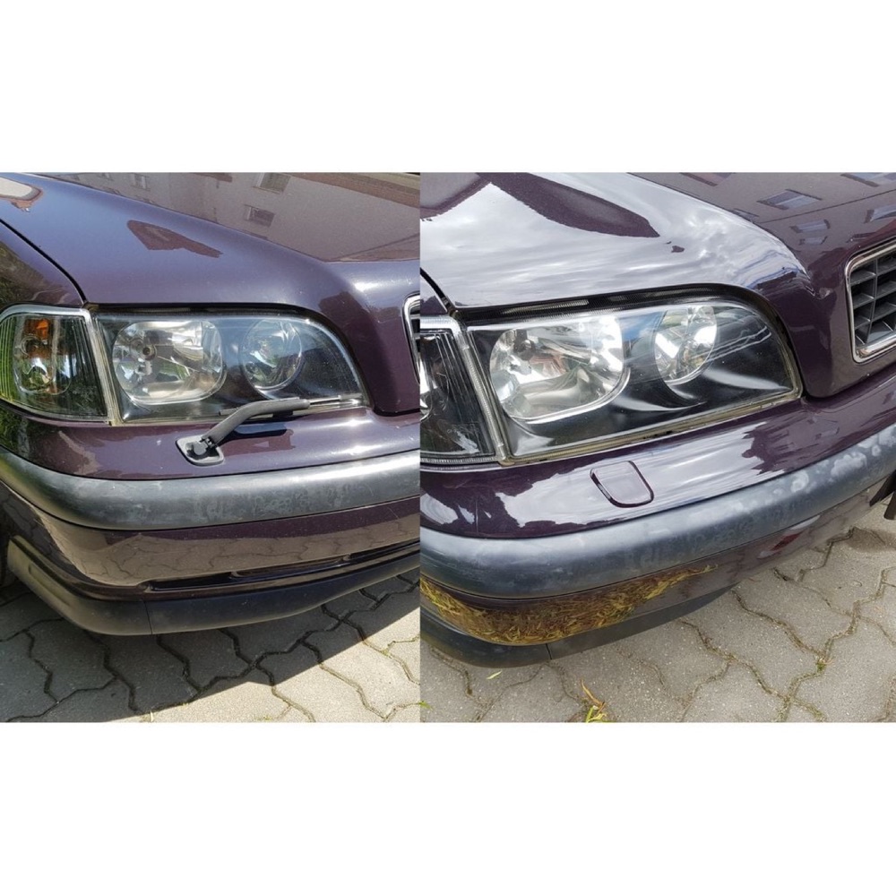 Volvo S40 ve V40 Far Silecek Kapakları
