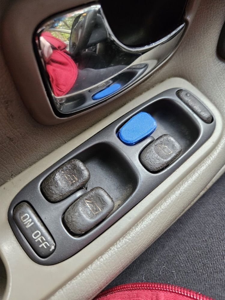 Volvo S70 V70 Cam Açma Kapama Düğmesi