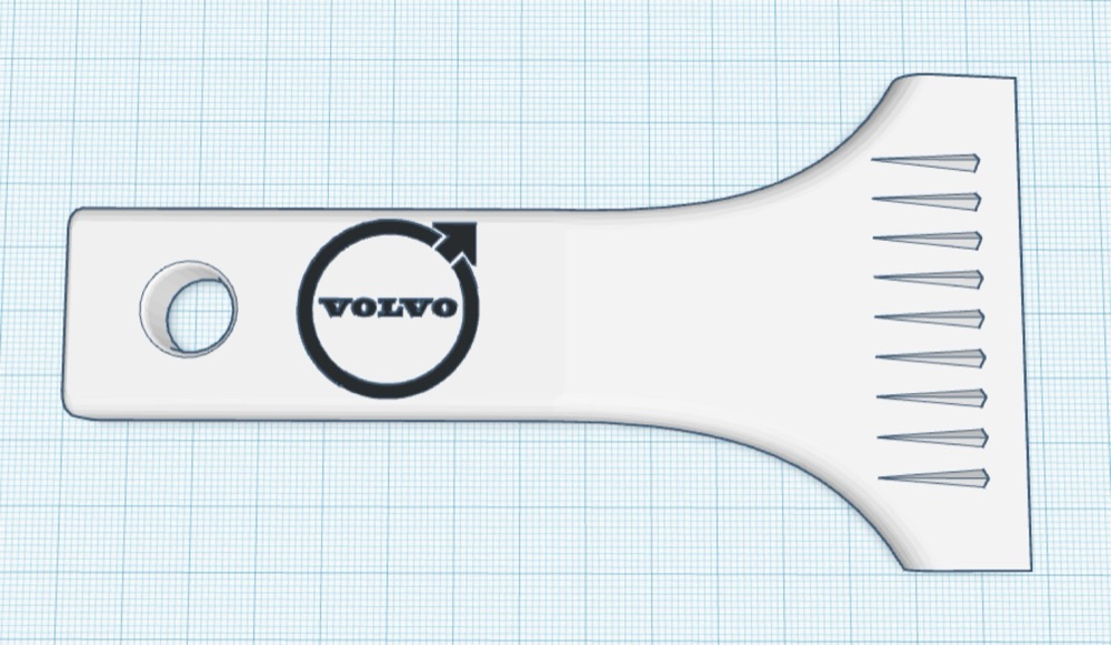 Volvo Uyumlu Buz Kazıyıcı
