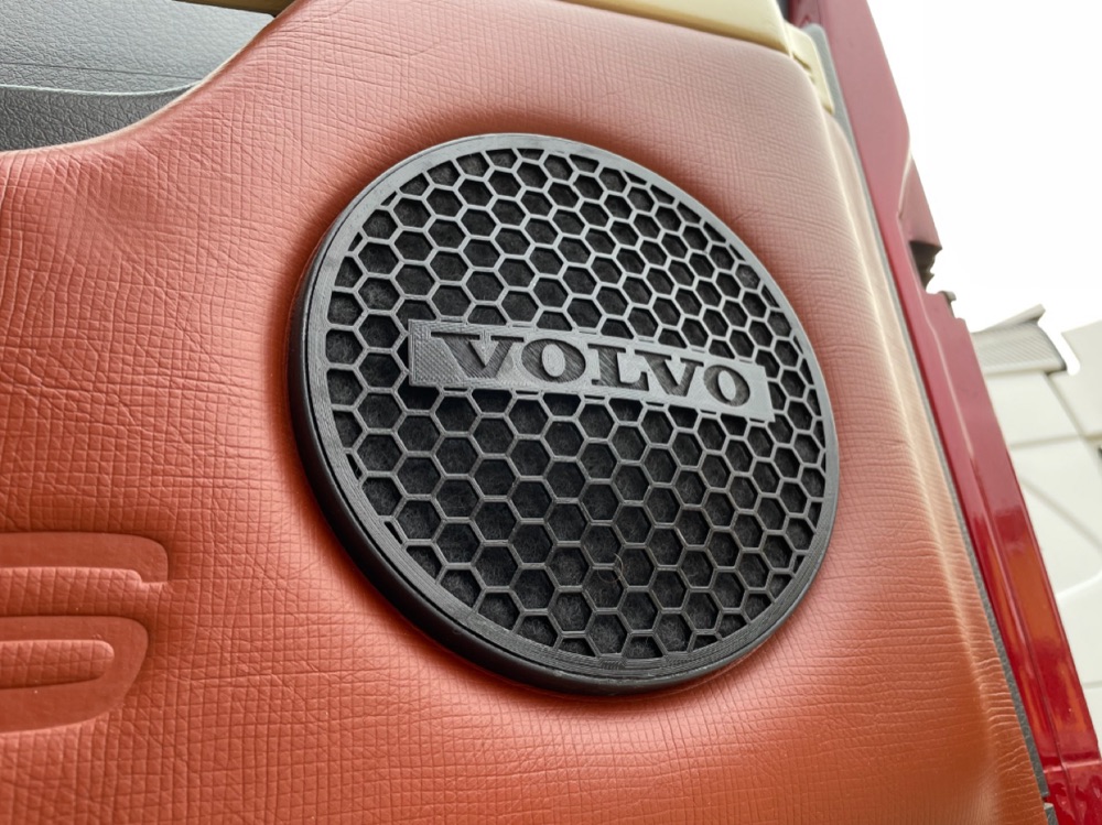 Volvo Uyumlu Hoparlör Kapağı görsel 2
