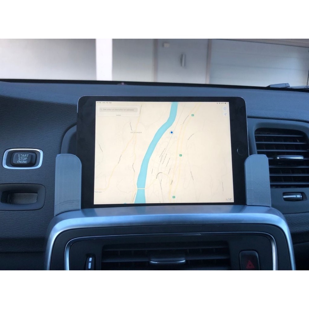 Volvo V60 İçin iPad Mini Ön Konsol Tutucu