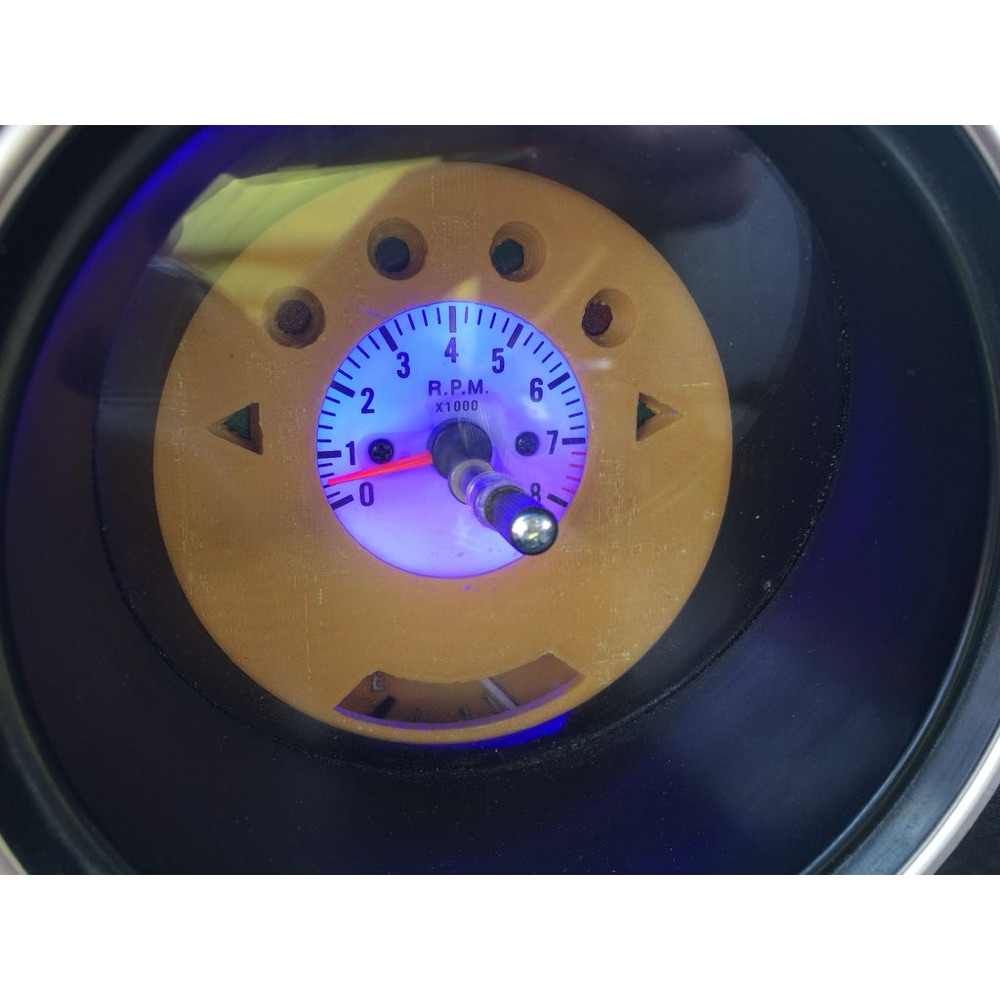 Volkswagen Analog Devir Saati (Tachometer) Gösterge Yuvası görsel 2
