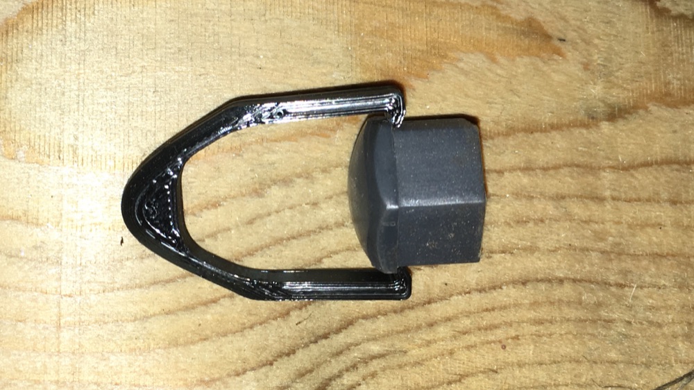 VW/Audi 17mm Bijon Kapağı Sökme Aleti (Somun Kapağı Çıkarıcı) görsel 2