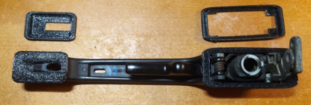 VW/Audi Mk1-Mk2 / B1-B2 Dış Kapı Kolu Çerçevesi (2 Parça)
