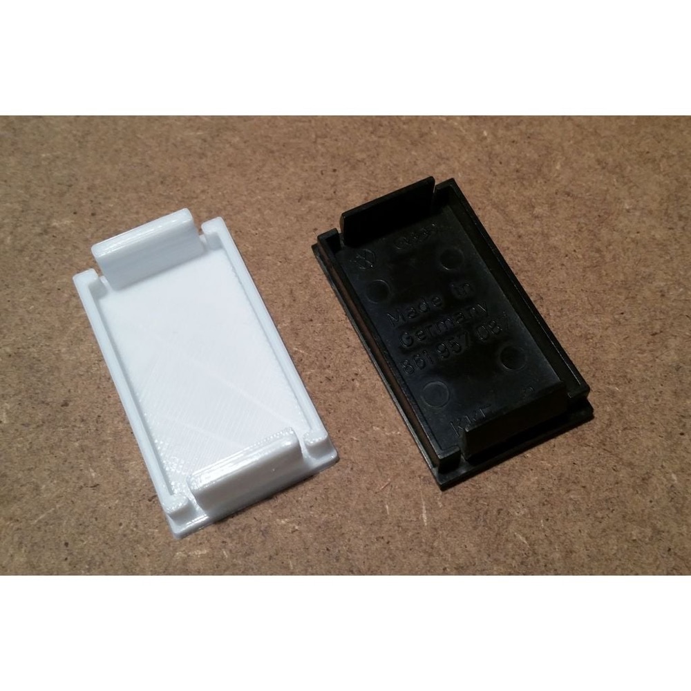 Volkswagen Düğme Kör Kapağı (Switch Blank — 861957087) görsel 2