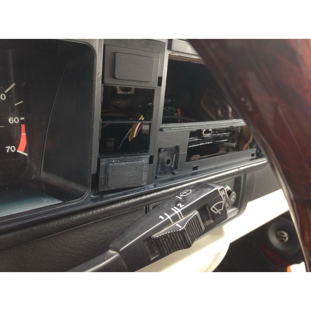 Volkswagen Golf 1 Gösterge Kutusu Düğme Kapağı görsel 3