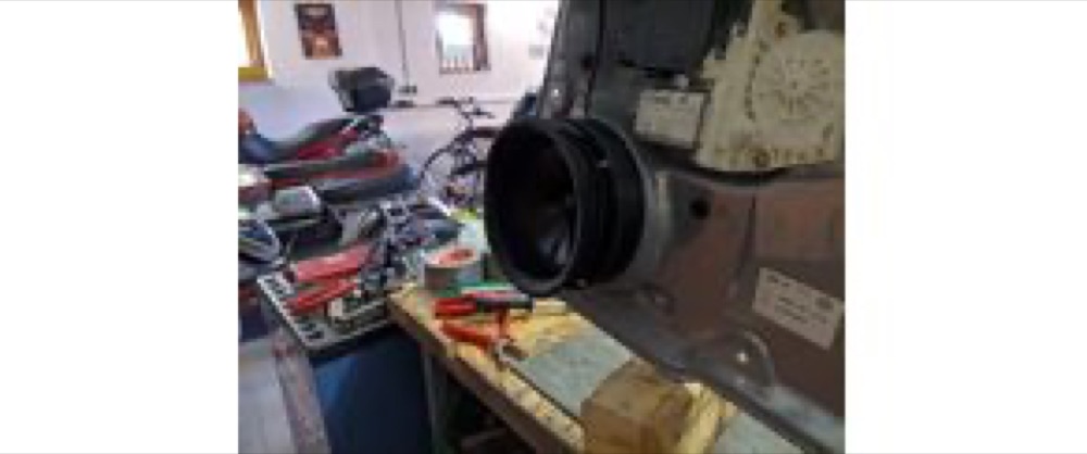 Volkswagen Golf MK4 Hoparlör Adaptörü (165 mm)