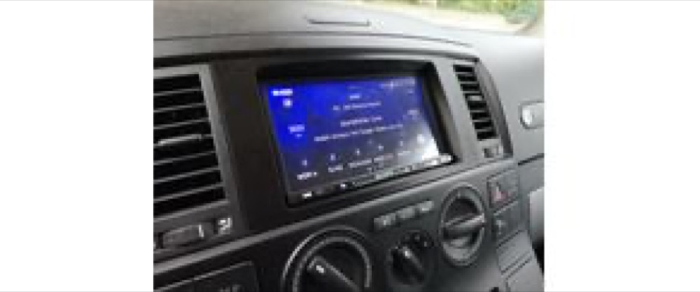 Volkswagen T5 Multivan Double DIN Radyo Çerçevesi