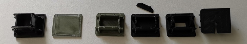 VW Transporter T5/T6 USB ve Kablo Cikisli Kör Tapa Seti görsel 4