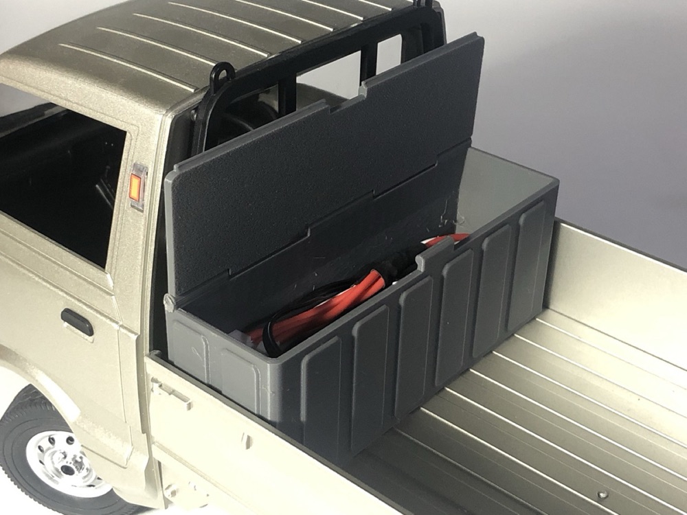 WPL D12 Suzuki Carry RC kamyonet toolbox görsel 2