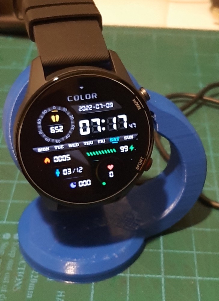 Xiaomi Mi Watch Şarj Standı (Kablo Düzenlemeli)