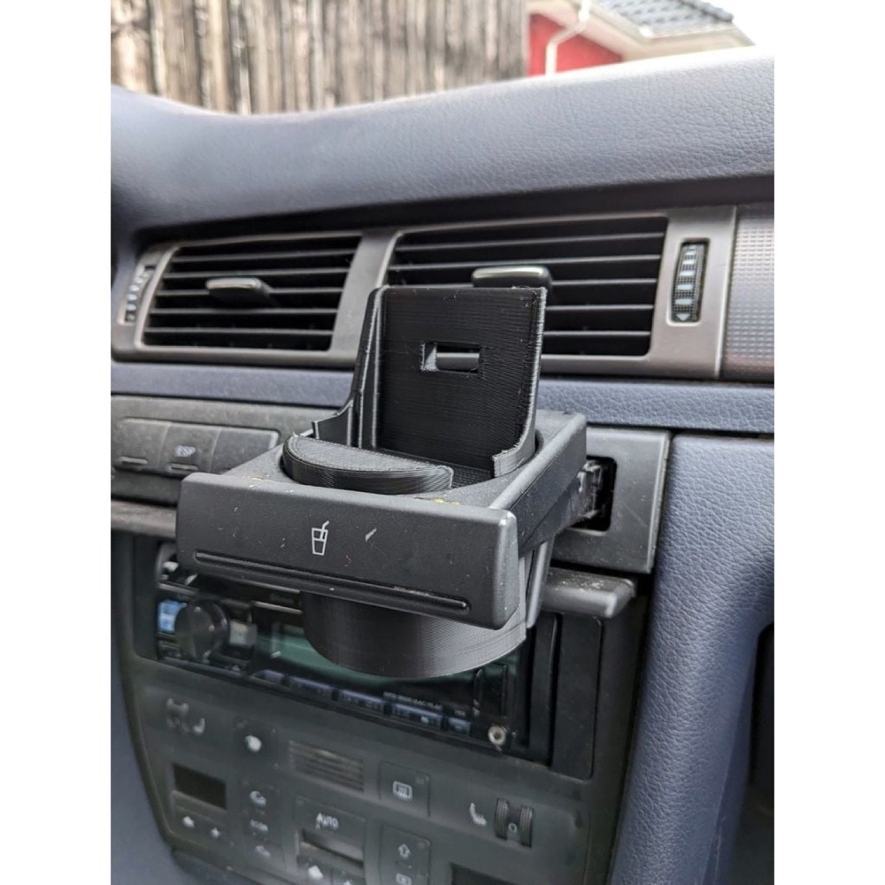 Yaesu FT-2D VAG Grubu Araçlar İçin Bardaklık Telsiz Tutucu görsel 2