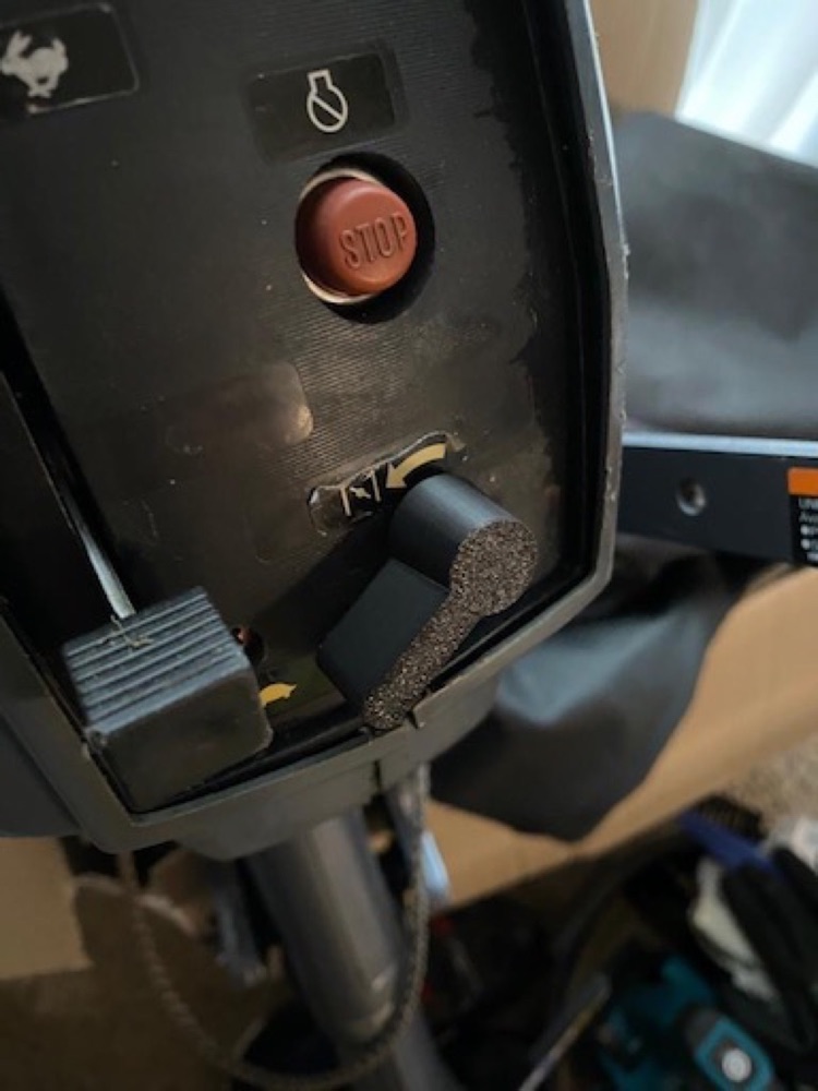 Yamaha 2 choke düğmesi görsel 2