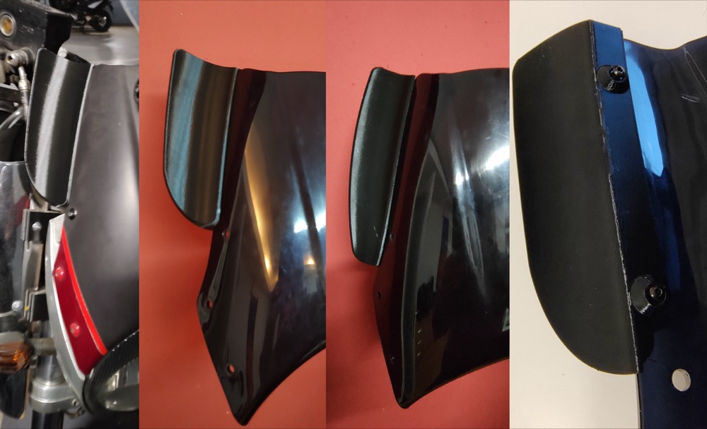 Yamaha BT1100 rüzgarlık yan kanatları
