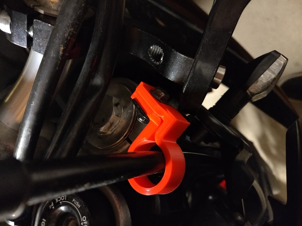 Yamaha Fren Hortumu Tutucu / Kelepçesi (Yedek Parça) görsel 2