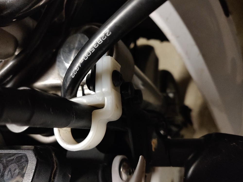 Yamaha Fren Hortumu Tutucu / Kelepçesi (Yedek Parça) görsel 3