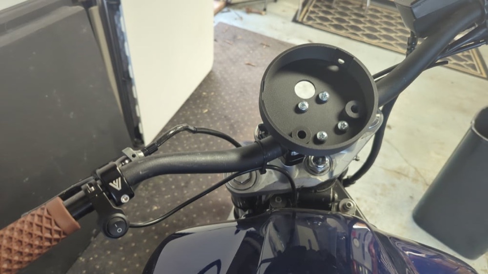 Yamaha FZ6 hız göstergesi / devir saati montaj aparatı görsel 4