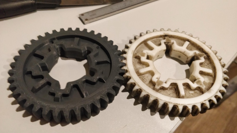 Yamaha çim biçme makinesi aktarma dişlisi