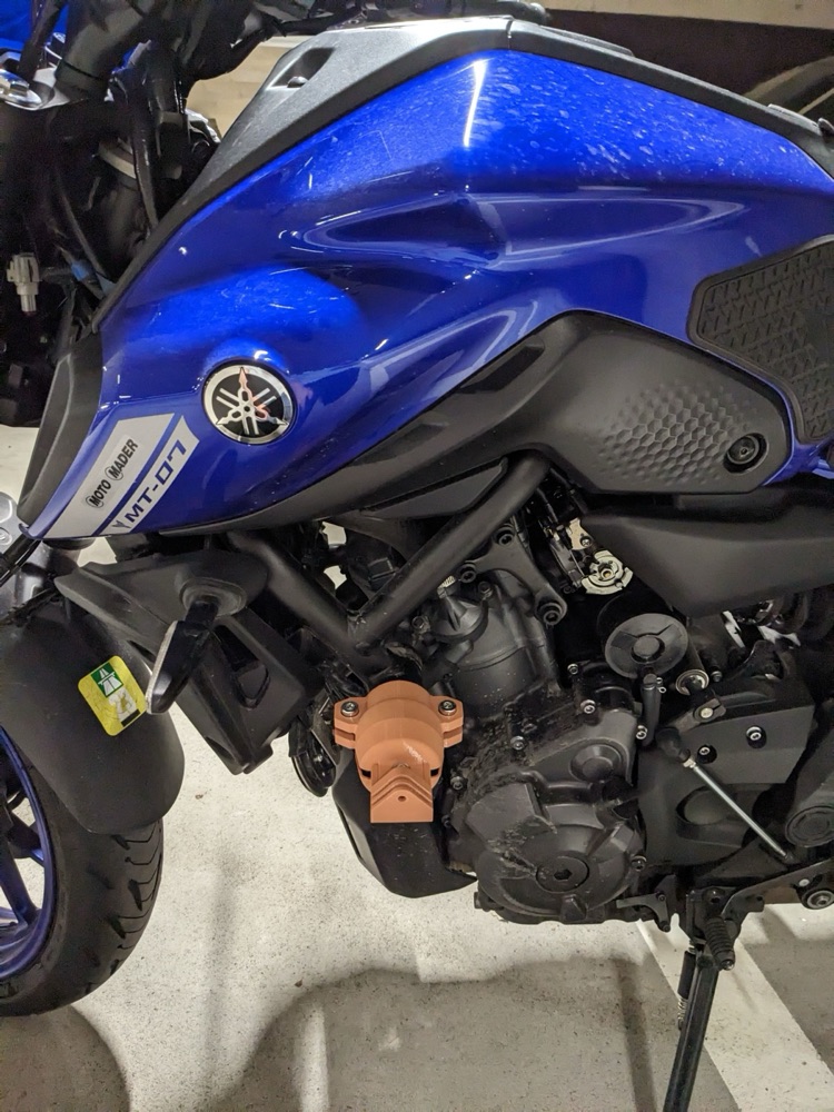 Yamaha MT-07 GoPro Tutucu görsel 2