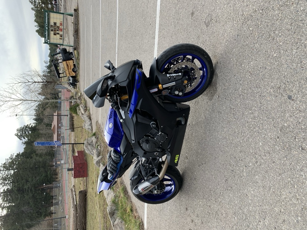 Yamaha R6 / R1 üst çatal korumaları görsel 2