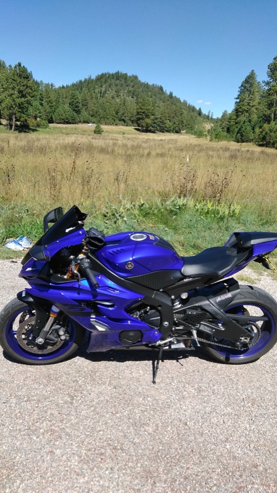 Yamaha R6 / R1 üst çatal korumaları görsel 3