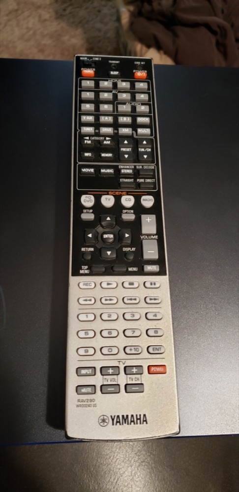 Yamaha uzaktan kumanda pil kapağı