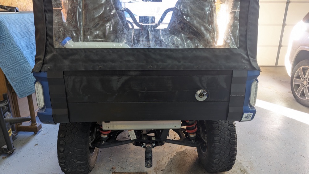 Yamaha Wolverine X4 SE arka kapak uç kapakları