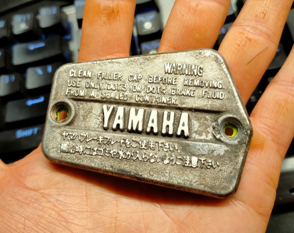 Yamaha XJ900 fren sıvısı deposu contası görsel 2