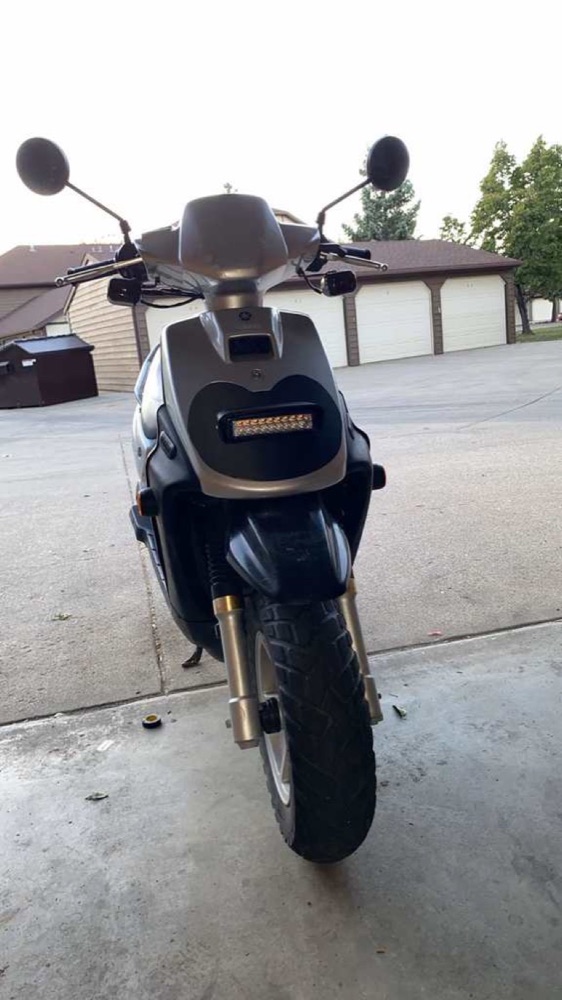 Yamaha Zuma ön far LED ışık barı görsel 2