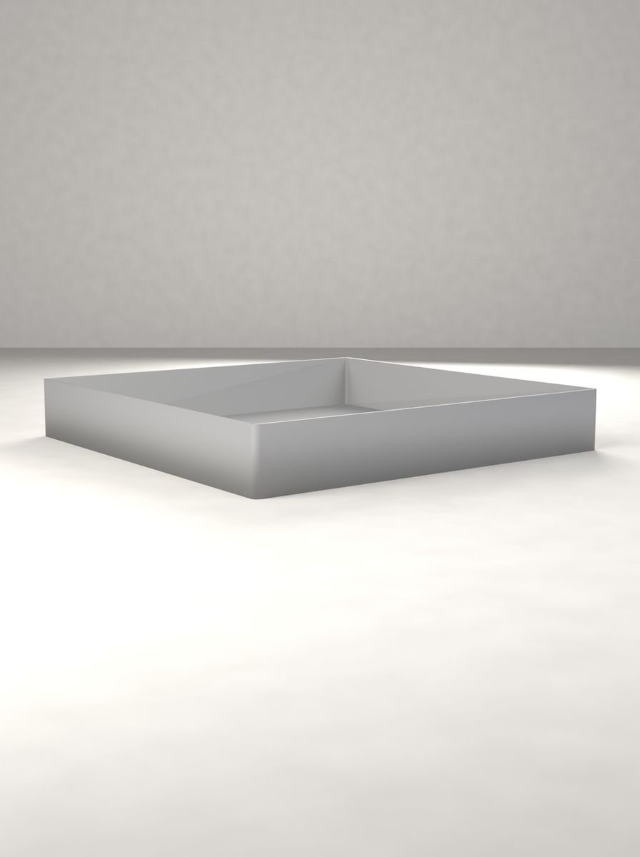 Yassı Tepsi Kutu (200 × 200 × 30 mm, Açık Üstlü) görsel 2