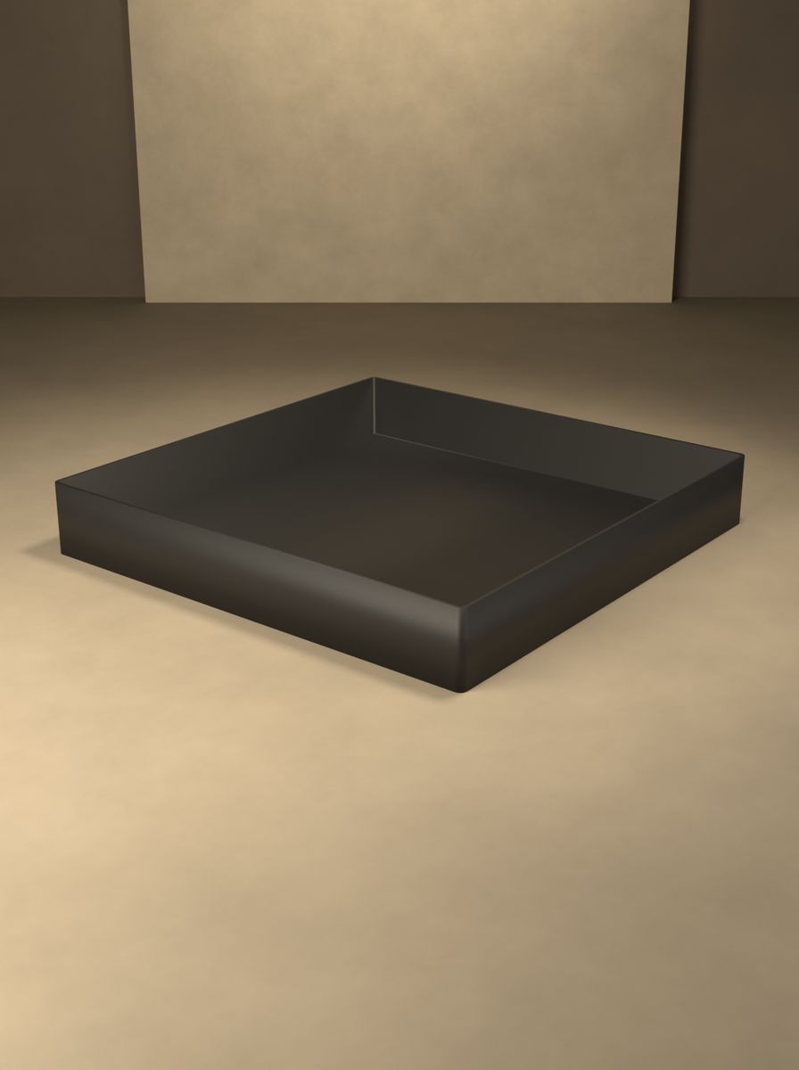 Yassı Tepsi Kutu (200 × 200 × 30 mm, Açık Üstlü) görsel 4